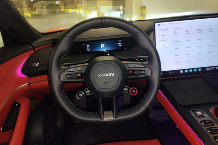 Used Xiaomi Auto SU7 2024 Four-Wheel Drive Ultra-Long Range Advanced Intelligent Driving Max Edition Steering Wheel