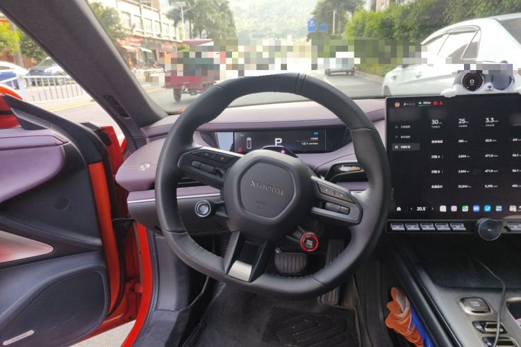 Used Xiaomi Auto SU7 2024 Rear-Drive Ultra-Long Range Advanced Pro-Level Intelligent Driving Version Steering Wheel