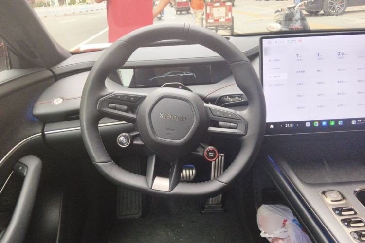 Used Xiaomi Auto SU7 2024 Four-Wheel Drive Ultra-Long Range Advanced Intelligent Driving Max Edition Steering Wheel