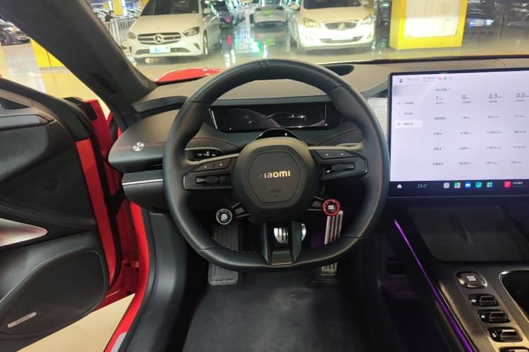 Used Xiaomi Auto SU7 2024 Four-Wheel Drive Ultra-Long Range Advanced Intelligent Driving Max Edition Steering Wheel