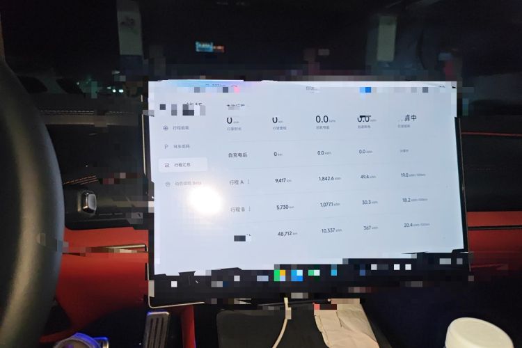 Used Xiaomi Auto SU7 2024 Four-Wheel Drive Ultra-Long Range Advanced Intelligent Driving Max Edition Audio And AC Panel