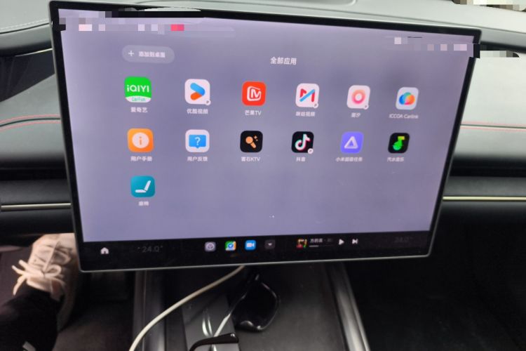 Used Xiaomi Auto SU7 2024 Rear-Drive Ultra-Long Range Advanced Pro-Level Intelligent Driving Version Audio And AC Panel