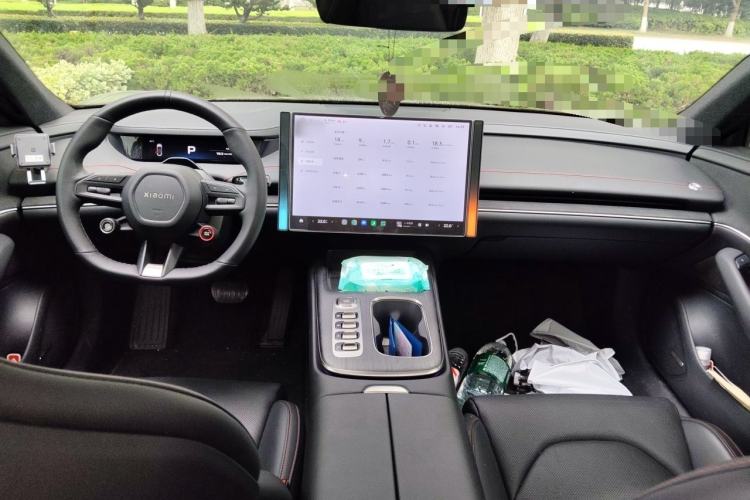 Used Xiaomi Auto SU7 2024 Rear-Drive Ultra-Long Range Advanced Pro-Level Intelligent Driving Version Center Console