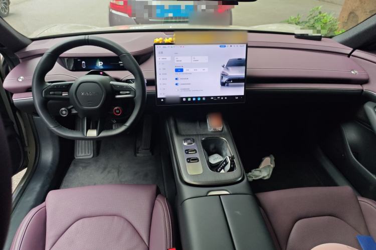 Used Xiaomi Auto SU7 2024 Rear-Drive Ultra-Long Range Advanced Pro-Level Intelligent Driving Version Center Console
