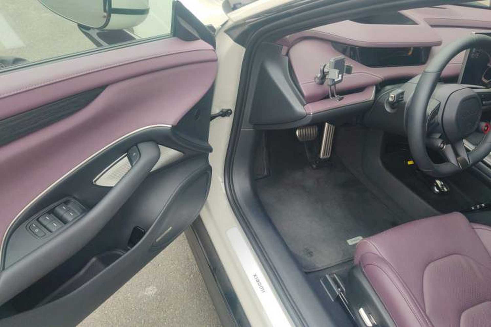 Used Xiaomi Auto SU7 2024 Four-Wheel Drive Ultra-Long Range Advanced Intelligent Driving Max Edition Driver Seat