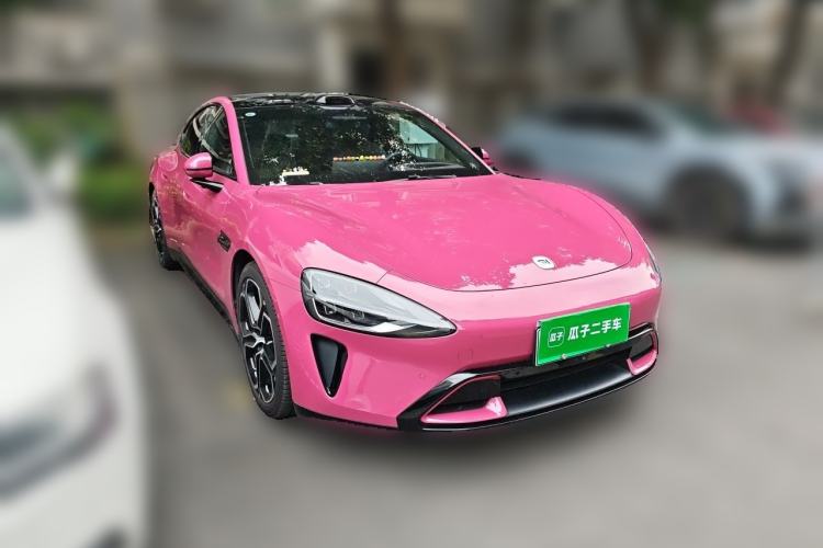 Used Xiaomi Auto SU7 2024 Four-Wheel Drive Ultra-Long Range Advanced Intelligent Driving Max Edition Front Right 45 Deg