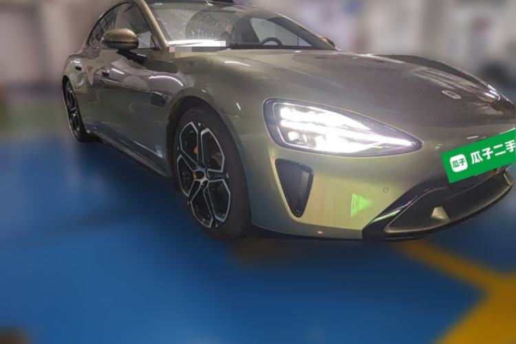 Used Xiaomi Auto SU7 2024 Four-Wheel Drive Ultra-Long Range Advanced Intelligent Driving Max Edition Front Right 45 Deg