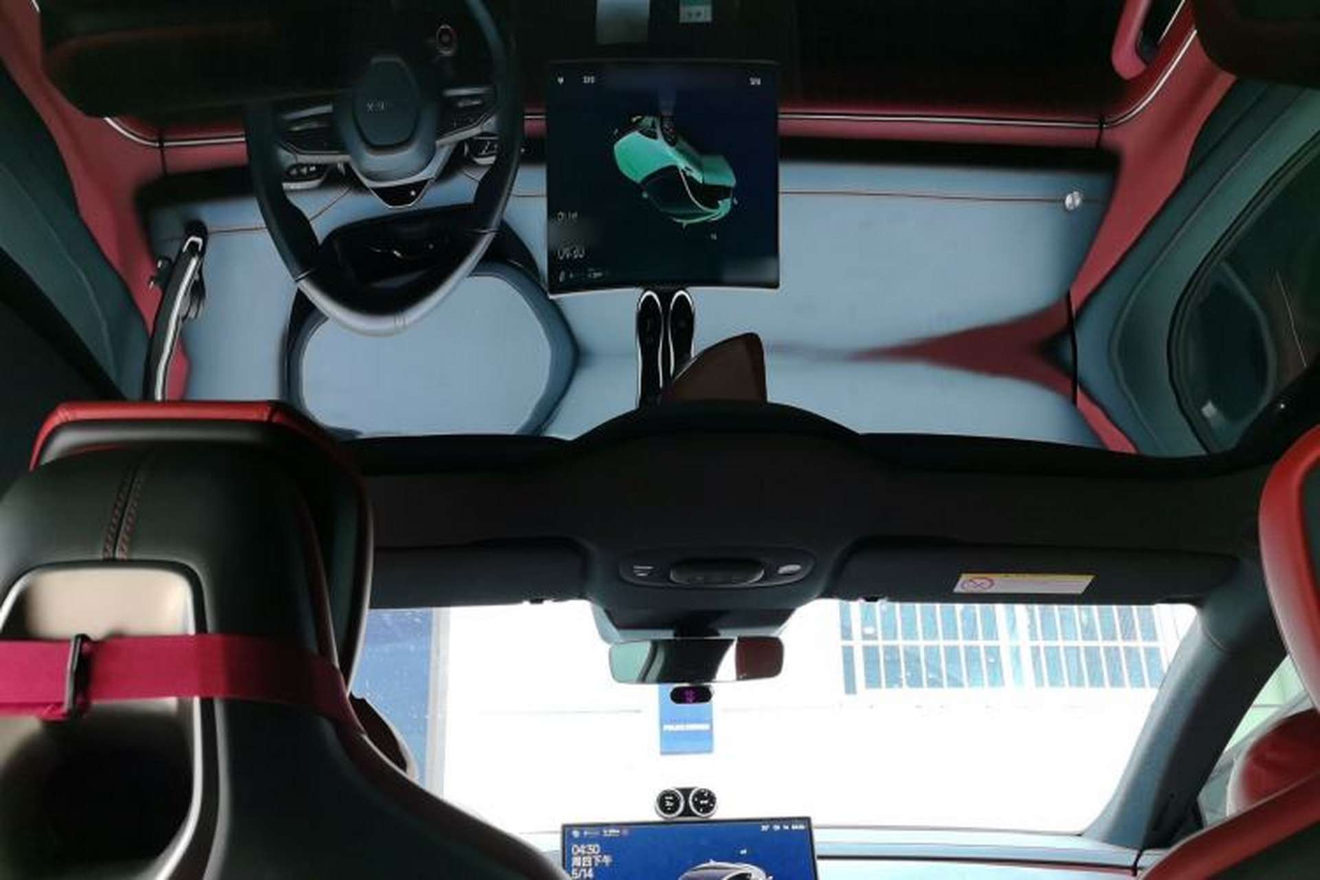 Used Xiaomi Auto SU7 2024 Rear-Drive Long-Range Intelligent Driving Version Headliner