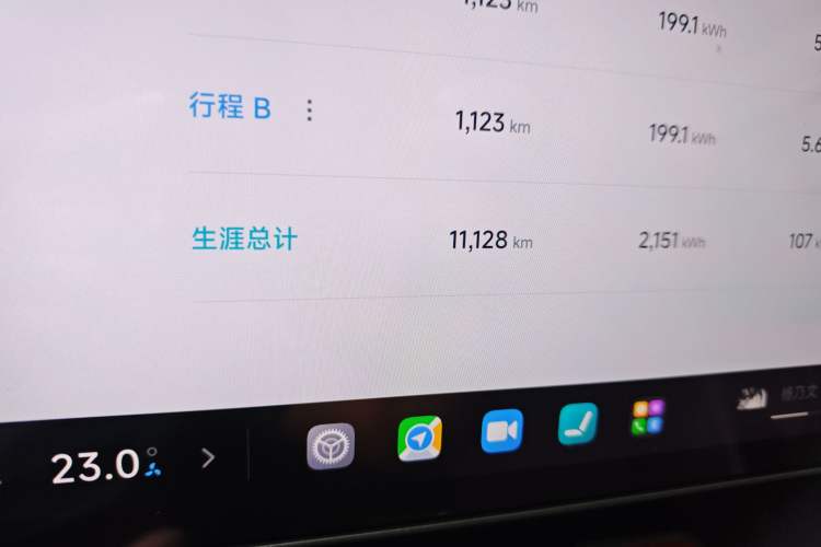 Used Xiaomi Auto SU7 2024 Rear-Drive Ultra-Long Range Advanced Pro-Level Intelligent Driving Version Odometer Close Up