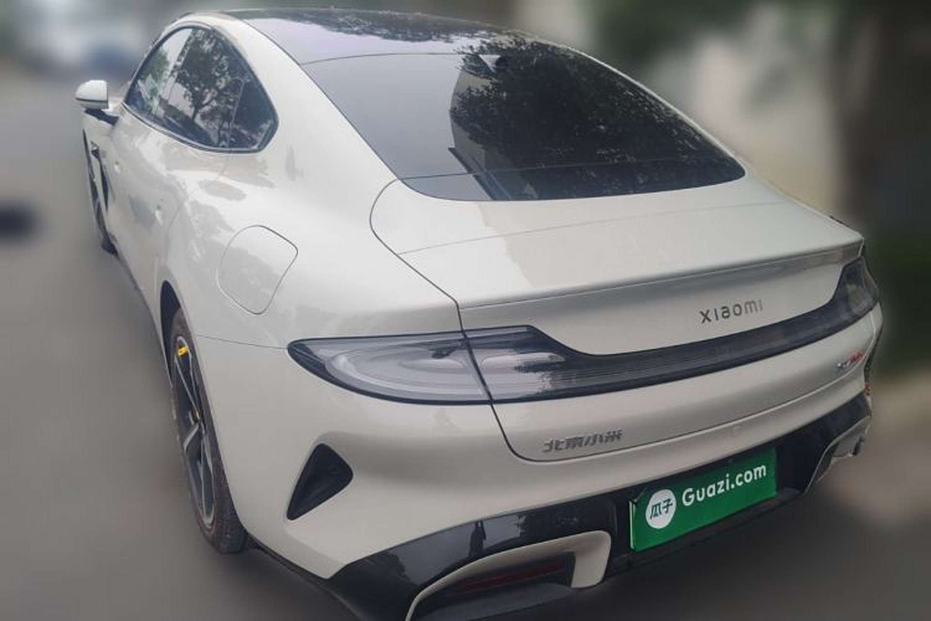 Used Xiaomi Auto SU7 2024 Four-Wheel Drive Ultra-Long Range Advanced Intelligent Driving Max Edition Rear Left 45 Deg