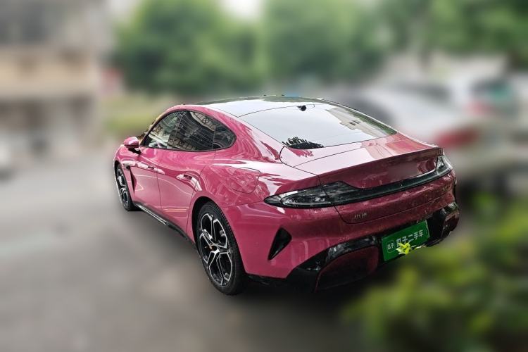 Used Xiaomi Auto SU7 2024 Four-Wheel Drive Ultra-Long Range Advanced Intelligent Driving Max Edition Rear Left 45 Deg