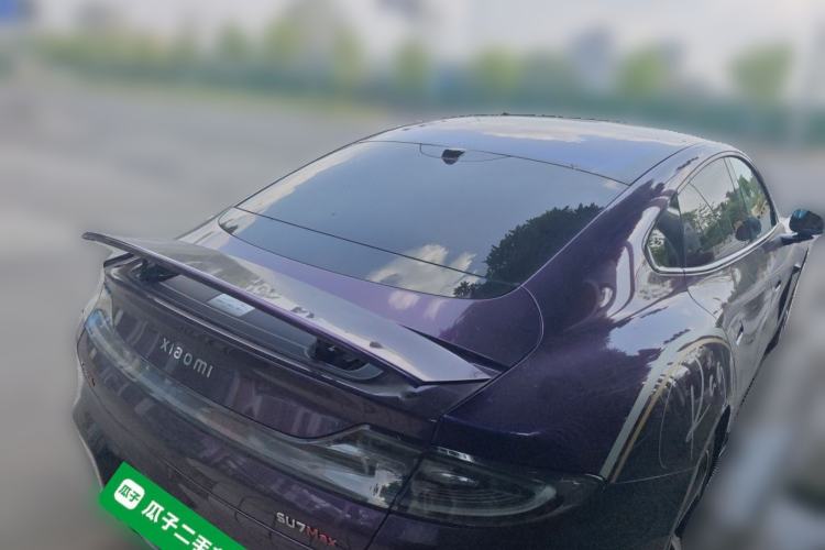 Used Xiaomi Auto SU7 2024 Four-Wheel Drive Ultra-Long Range Advanced Intelligent Driving Max Edition Rear Right 45 Deg