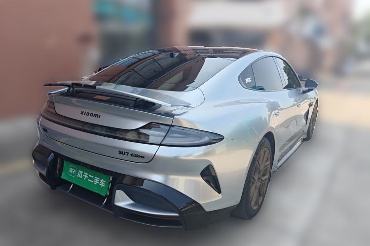 Used Xiaomi Auto SU7 2024 Four-Wheel Drive Ultra-Long Range Advanced Intelligent Driving Max Edition Rear Right 45 Deg