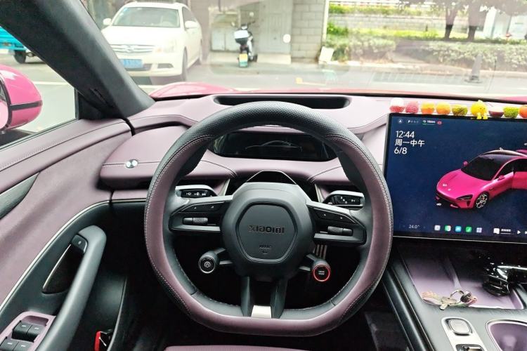 Used Xiaomi Auto SU7 2024 Four-Wheel Drive Ultra-Long Range Advanced Intelligent Driving Max Edition Steering Wheel