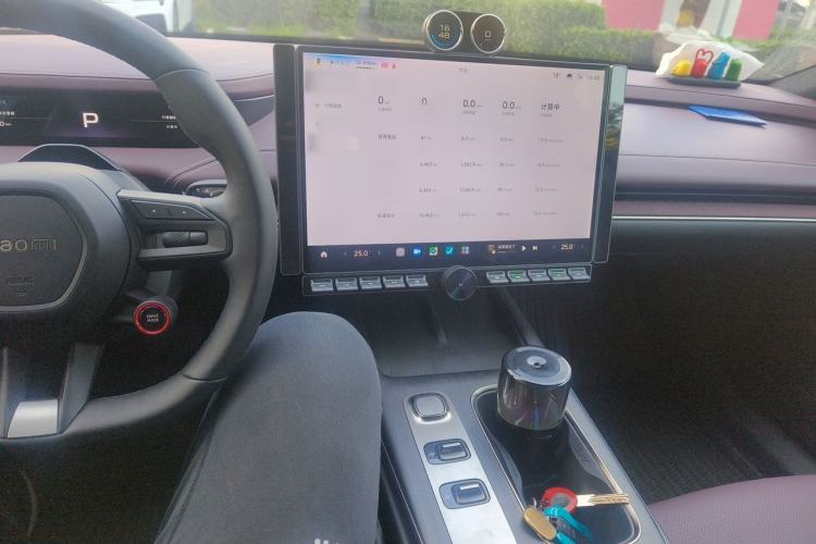 Used Xiaomi Auto SU7 2024 Rear-Drive Ultra-Long Range Advanced Pro-Level Intelligent Driving Version Audio And AC Panel