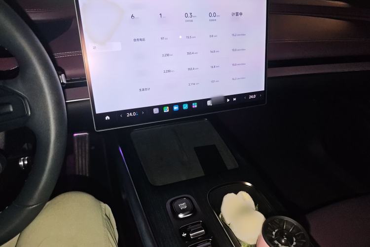 Used Xiaomi Auto SU7 2024 Four-Wheel Drive Ultra-Long Range Advanced Intelligent Driving Max Edition Audio And AC Panel