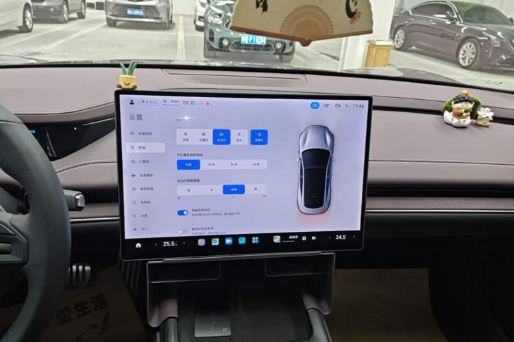 Used Xiaomi Auto SU7 2024 Rear-Drive Long-Range Intelligent Driving Version Audio And AC Panel