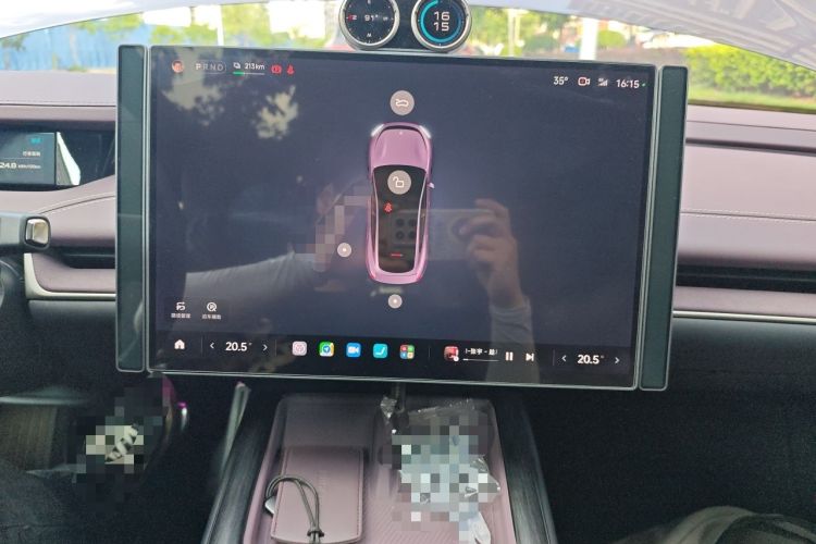 Used Xiaomi Auto SU7 2024 Four-Wheel Drive Ultra-Long Range Advanced Intelligent Driving Max Edition Audio And AC Panel