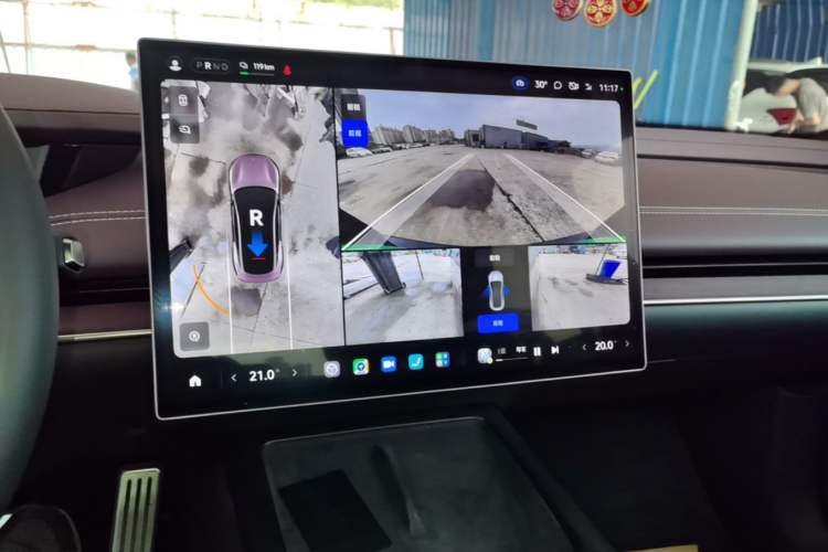 Used Xiaomi Auto SU7 2024 Four-Wheel-Drive Max Founder's Edition Audio And AC Panel