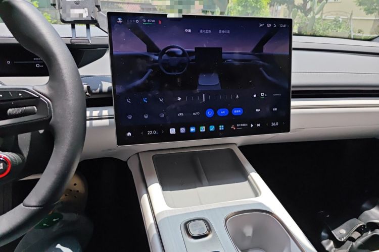 Used Xiaomi Auto SU7 2024 Rear-Drive Standard Founder Edition Audio And AC Panel