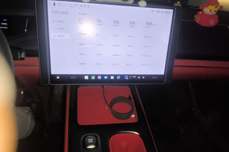 Used Xiaomi Auto SU7 2024 Four-Wheel Drive Ultra-Long Range Advanced Intelligent Driving Max Edition Audio And AC Panel