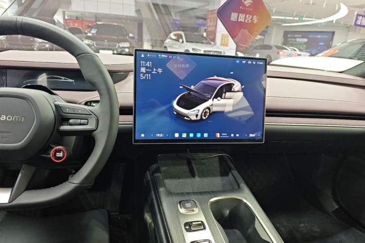 Used Xiaomi Auto SU7 2024 Rear-Drive Long-Range Intelligent Driving Version Audio And AC Panel