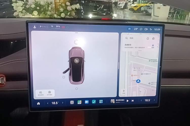 Used Xiaomi Auto SU7 2024 Rear-Drive Ultra-Long Range Advanced Pro-Level Intelligent Driving Version Audio And AC Panel