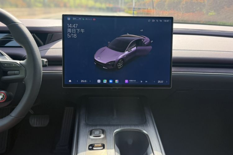 Used Xiaomi Auto SU7 2024 Rear-Drive Long-Range Intelligent Driving Version Audio And AC Panel