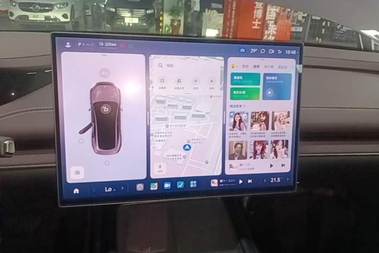 Used Xiaomi Auto SU7 2024 Rear-Drive Ultra-Long Range Advanced Pro-Level Intelligent Driving Version Audio And AC Panel