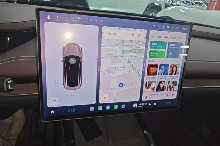 Used Xiaomi Auto SU7 2024 Rear-Drive Long-Range Intelligent Driving Version Audio And AC Panel