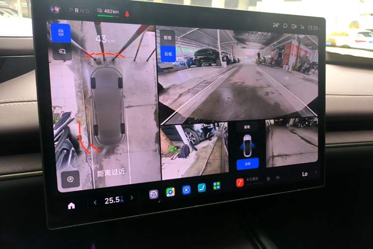 Used Xiaomi Auto SU7 2024 Rear-Drive Ultra-Long Range Advanced Pro-Level Intelligent Driving Version Audio And AC Panel