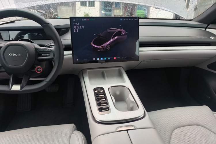 Used Xiaomi Auto SU7 2024 Rear-Drive Ultra-Long Range Advanced Pro-Level Intelligent Driving Version Audio And AC Panel