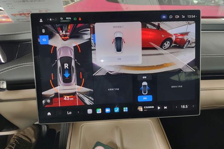 Used Xiaomi Auto SU7 2024 Rear-Drive Ultra-Long Range Advanced Pro-Level Intelligent Driving Version Audio And AC Panel