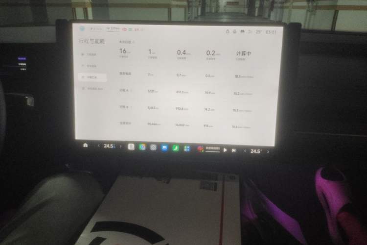 Used Xiaomi Auto SU7 2024 Rear-Drive Ultra-Long Range Advanced Pro-Level Intelligent Driving Version Audio And AC Panel