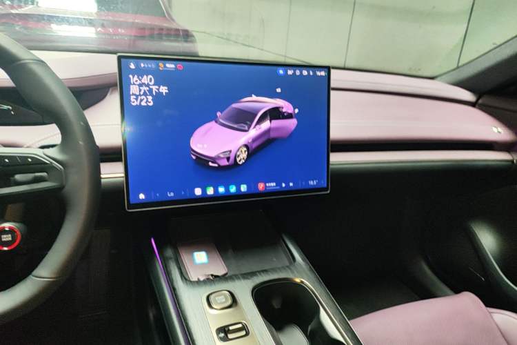 Used Xiaomi Auto SU7 2024 Rear-Drive Long-Range Intelligent Driving Version Audio And AC Panel