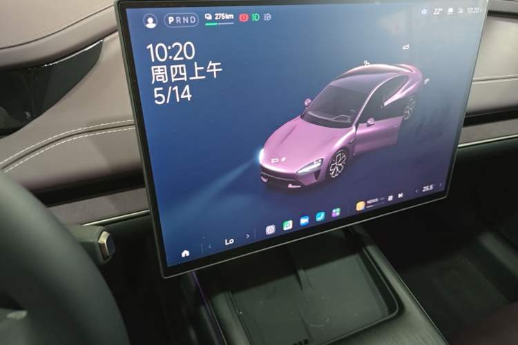 Used Xiaomi Auto SU7 2024 Rear-Drive Long-Range Intelligent Driving Version Audio And AC Panel