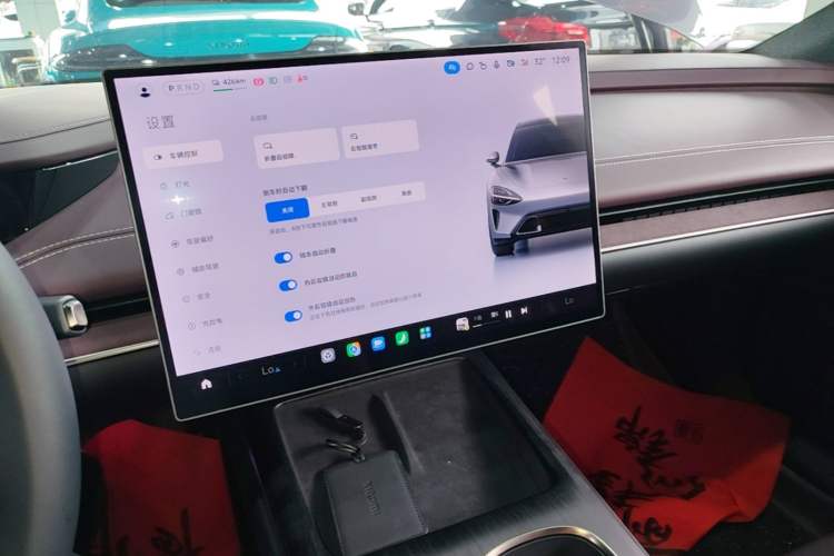 Used Xiaomi Auto SU7 2024 Rear-Drive Long-Range Intelligent Driving Version Audio And AC Panel