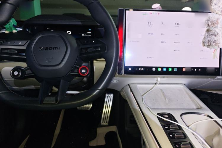 Used Xiaomi Auto SU7 2024 Four-Wheel-Drive Max Founder's Edition Center Console
