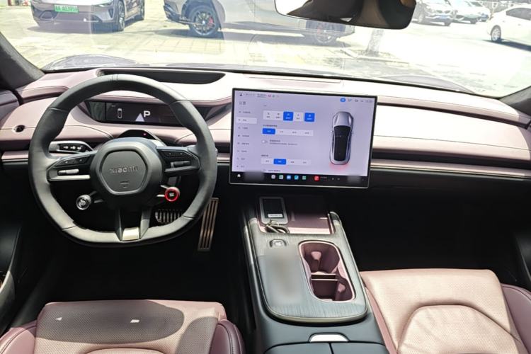 Used Xiaomi Auto SU7 2024 Four-Wheel Drive Ultra-Long Range Advanced Intelligent Driving Max Edition Center Console