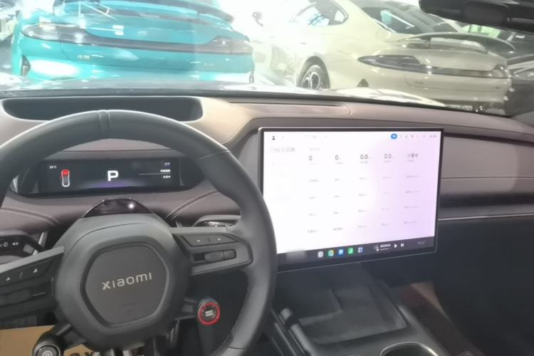 Used Xiaomi Auto SU7 2024 Four-Wheel Drive Ultra-Long Range Advanced Intelligent Driving Max Edition Center Console