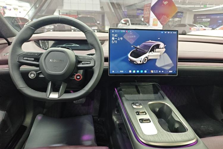Used Xiaomi Auto SU7 2024 Rear-Drive Long-Range Intelligent Driving Version Center Console