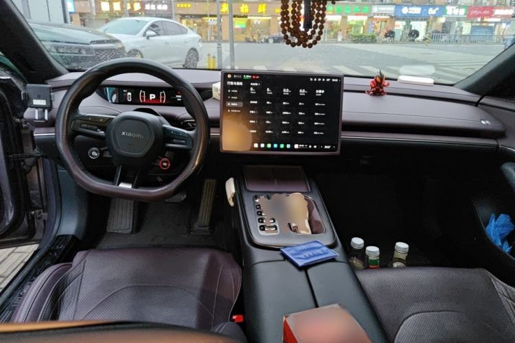 Used Xiaomi Auto SU7 2024 Rear-Drive Ultra-Long Range Advanced Pro-Level Intelligent Driving Version Center Console