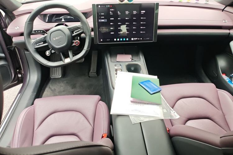 Used Xiaomi Auto SU7 2024 Rear-Drive Ultra-Long Range Advanced Pro-Level Intelligent Driving Version Center Console