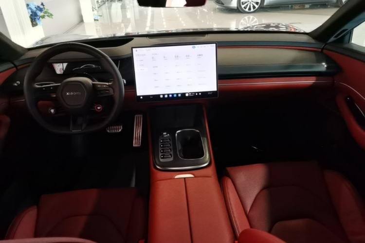 Used Xiaomi Auto SU7 2024 Four-Wheel Drive Ultra-Long Range Advanced Intelligent Driving Max Edition Center Console