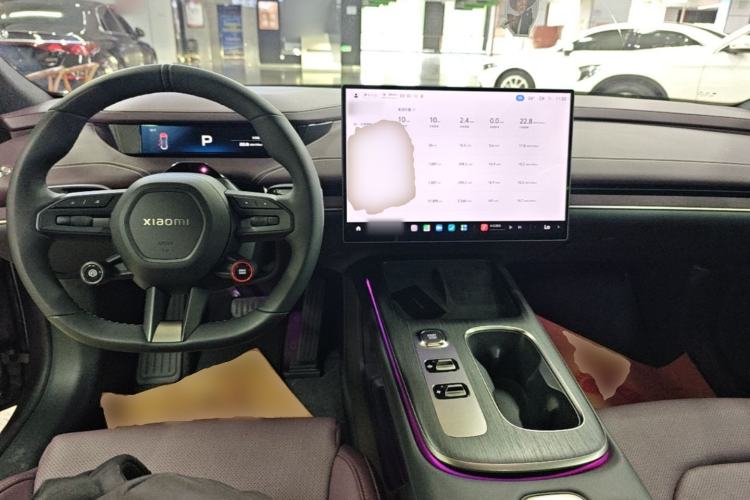 Used Xiaomi Auto SU7 2024 Rear-Drive Long-Range Intelligent Driving Version Center Console