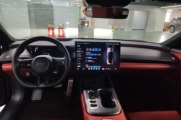 Used Xiaomi Auto SU7 2024 Four-Wheel Drive Ultra-Long Range Advanced Intelligent Driving Max Edition Center Console