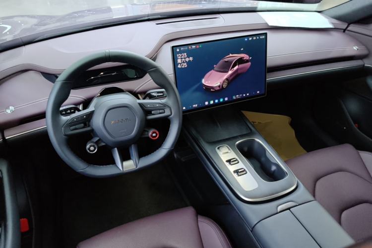 Used Xiaomi Auto SU7 2024 Rear-Drive Ultra-Long Range Advanced Pro-Level Intelligent Driving Version Center Console