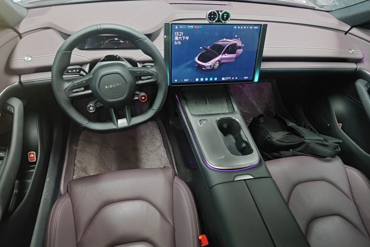 Used Xiaomi Auto SU7 2024 Rear-Drive Ultra-Long Range Advanced Pro-Level Intelligent Driving Version Center Console