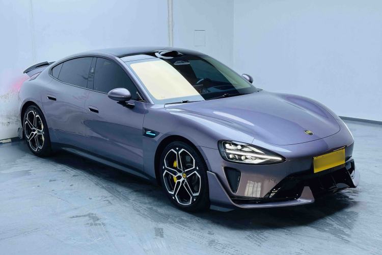 Used Xiaomi Auto SU7 2024 Four-Wheel Drive Ultra-Long Range Advanced Intelligent Driving Max Edition Front Right 45 Deg