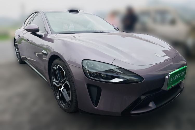 Used Xiaomi Auto SU7 2024 Four-Wheel Drive Ultra-Long Range Advanced Intelligent Driving Max Edition Front Right 45 Deg